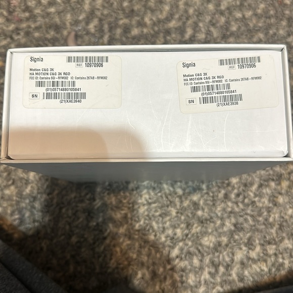 single signia c&g 3x hearing aid left ear 1x - Picture 9 of 9